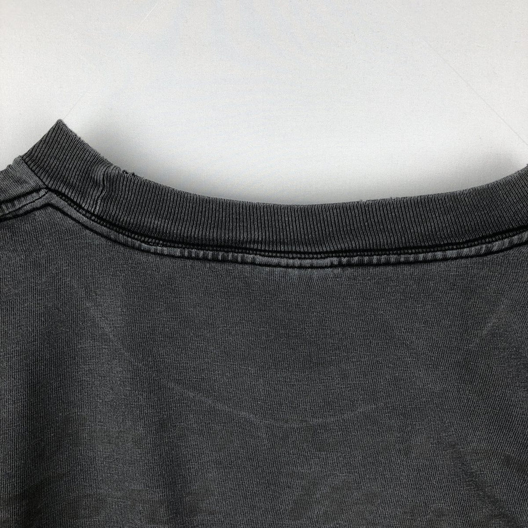 2000'S Harley-Davidson Snake Pattern Python Motorcycle T-Shirt, Men's Size XL (approx.) unclear Charcoal Vintage Second Hand