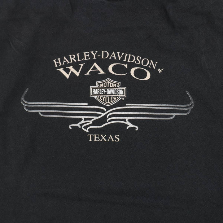 Harley-Davidson Motorcycle Bike T-shirt, Men's XXL cotton black type Vintage Second Hand