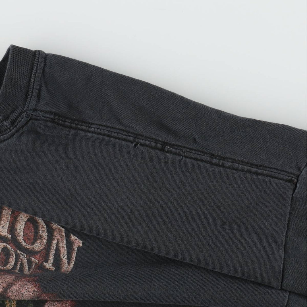 Harley-Davidson Motorcycle Bike T-shirt Made in USA Men's XXL cotton black type Vintage Second Hand