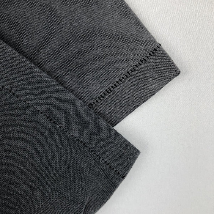 1970'S JCPenney Plain T-Shirt, Men's Size M (Equivalent), Vintage cotton Charcoal Vintage Second Hand