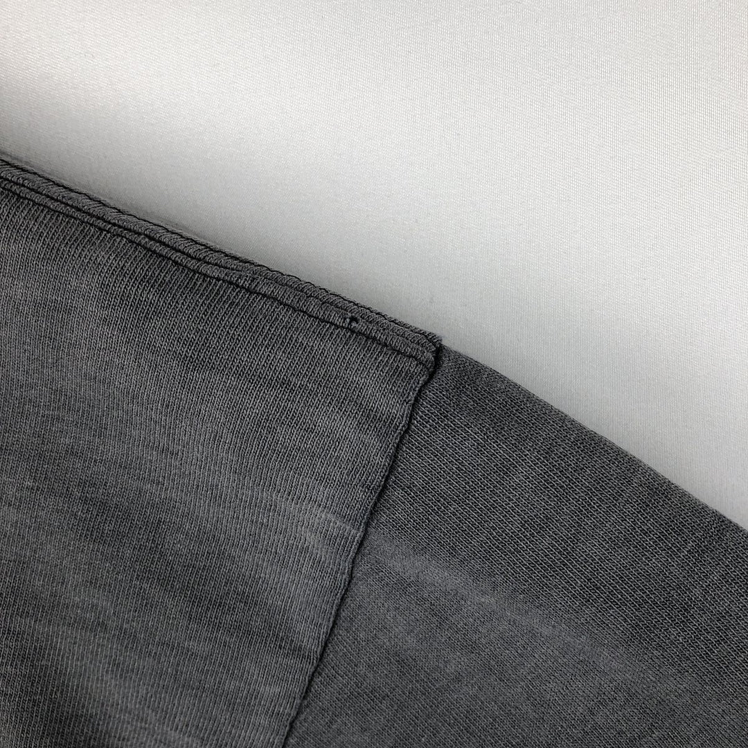 1970'S JCPenney Plain T-Shirt, Men's Size M (Equivalent), Vintage cotton Charcoal Vintage Second Hand