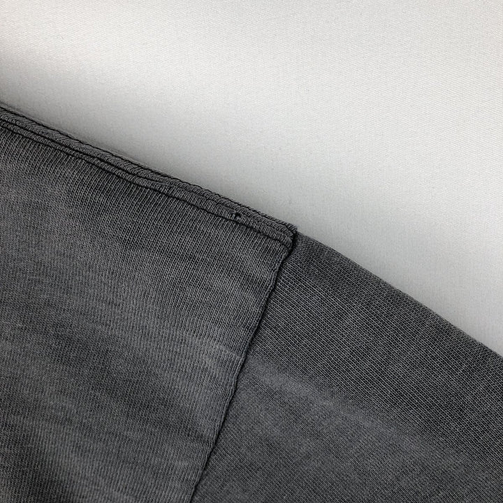 1970'S JCPenney Plain T-Shirt, Men's Size M (Equivalent), Vintage cotton Charcoal Vintage Second Hand