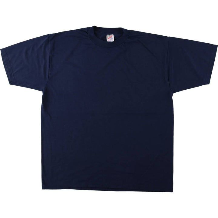 80s-90'S Jerseys Jerzees 50 cotton navy blue type Vintage Second Hand