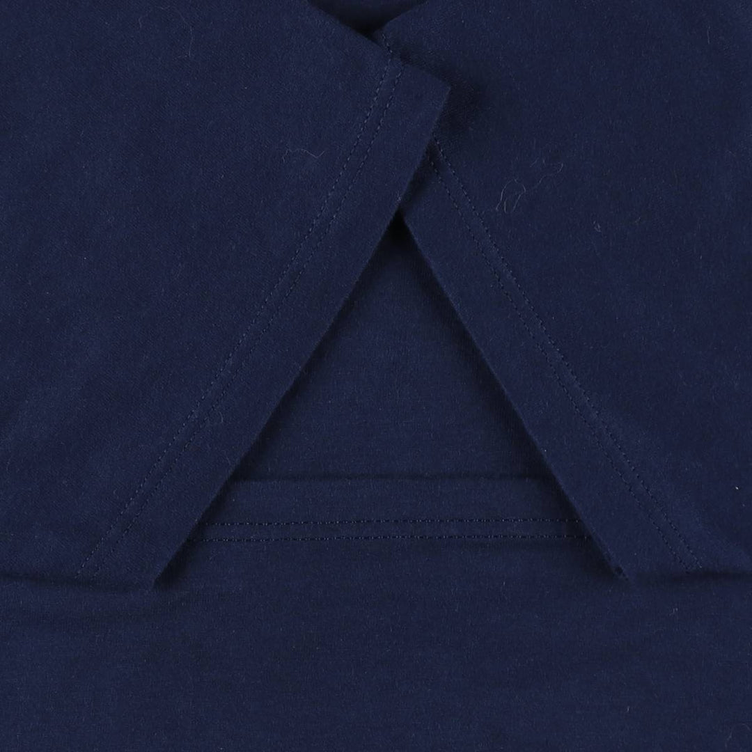 80s-90'S Jerseys Jerzees 50 cotton navy blue type Vintage Second Hand