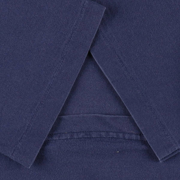 90'S Fruit of the Loom plain T-shirt, made in the USA, men's XL size, vintage cotton navy blue type Vintage Second Hand