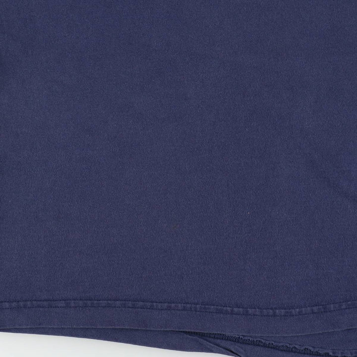 90'S Fruit of the Loom plain T-shirt, made in the USA, men's XL size, vintage cotton navy blue type Vintage Second Hand