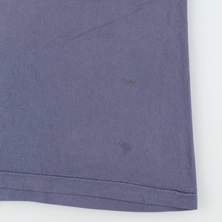90'S Fruit of the Loom Plain T-Shirt Made in USA Men's XXL Vintage cotton Navy blue Vintage Second Hand