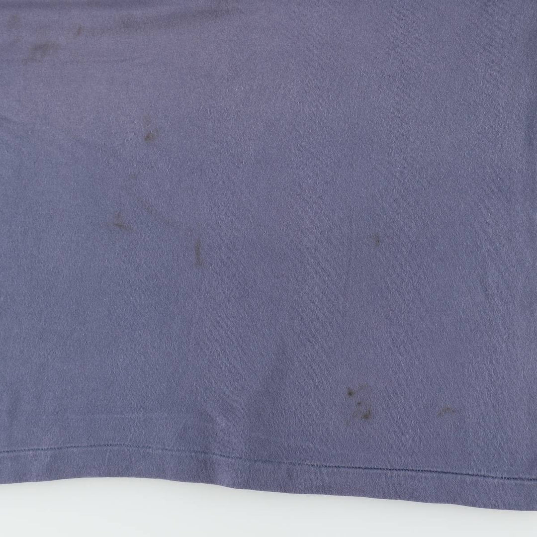 90'S Fruit of the Loom Plain T-Shirt Made in USA Men's XXL Vintage cotton Navy blue Vintage Second Hand