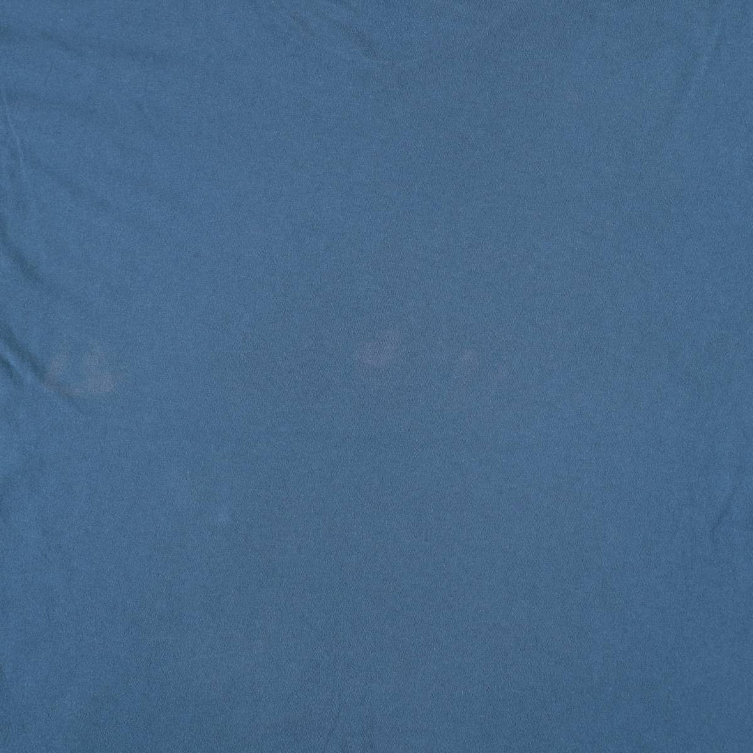Vintage 90'S Hanes plain T-shirt, men's size XL cotton blue type Vintage Second Hand