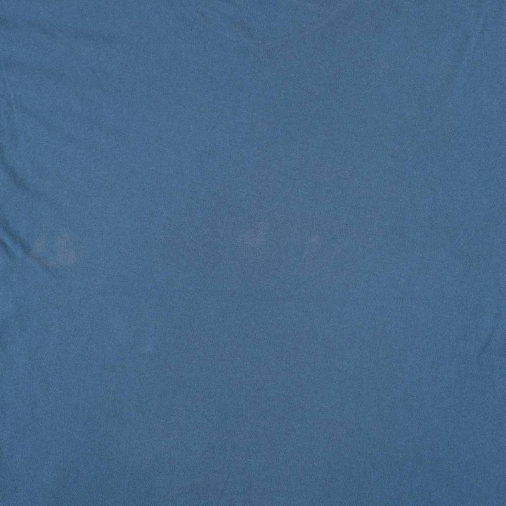 Vintage 90'S Hanes plain T-shirt, men's size XL cotton blue type Vintage Second Hand