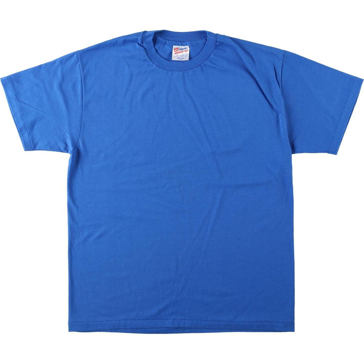 90'S Hanes HEAVYWEIGHT 50 cotton blue type Vintage Second Hand