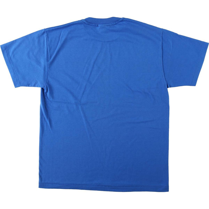 90'S Hanes HEAVYWEIGHT 50 cotton blue type Vintage Second Hand