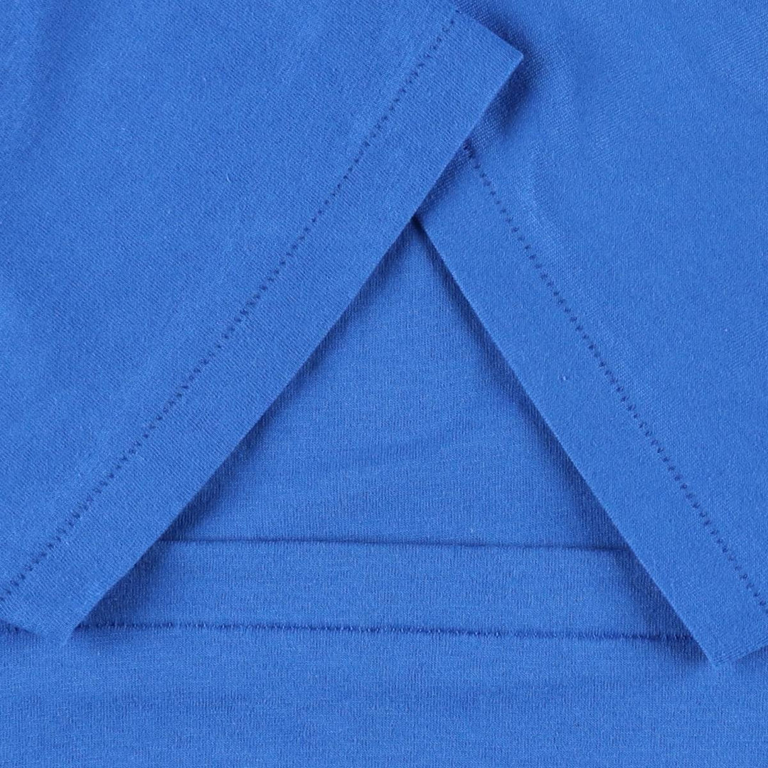 90'S Hanes HEAVYWEIGHT 50 cotton blue type Vintage Second Hand