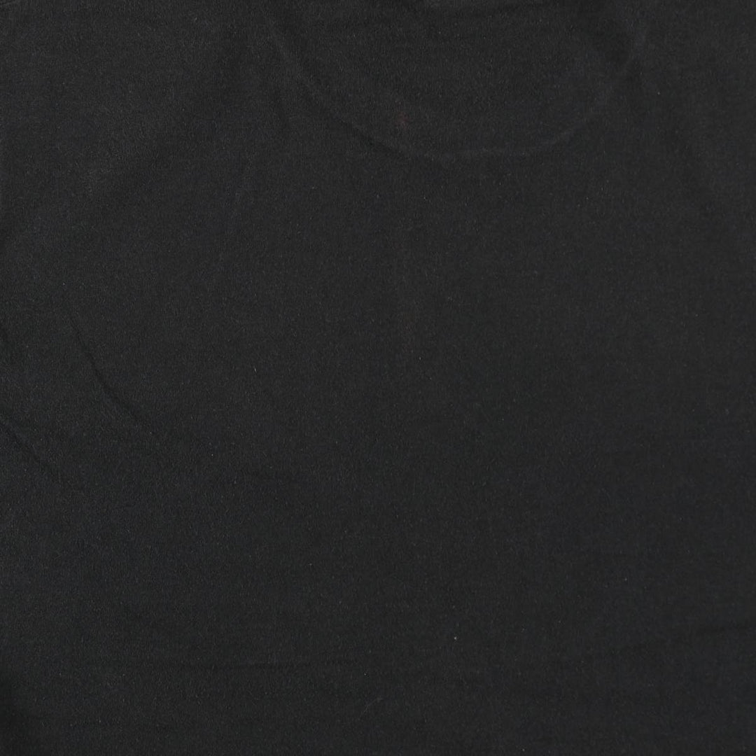 Vintage 90'S Hanes plain T-shirt, men's size XL cotton black type Vintage Second Hand