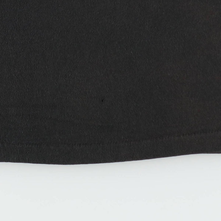 Vintage 90'S Hanes plain T-shirt, men's size XL cotton black type Vintage Second Hand