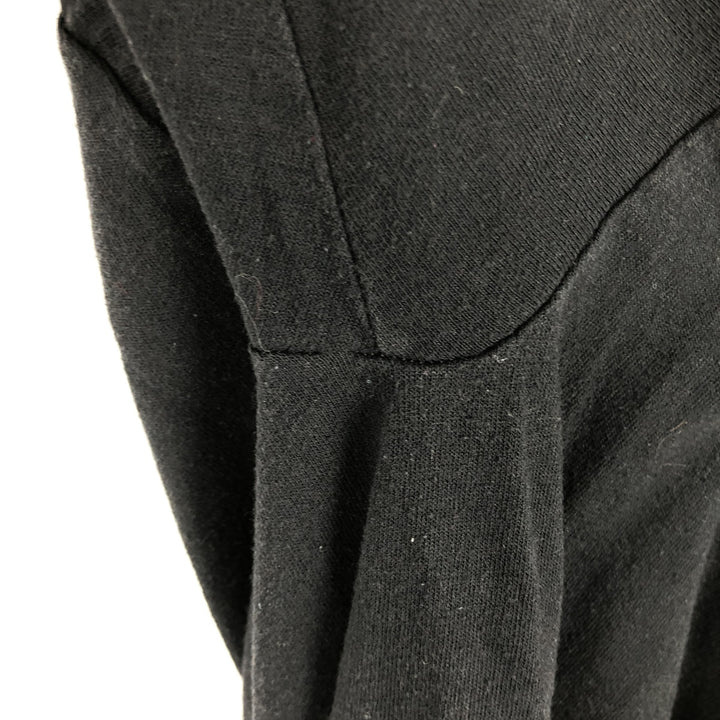 ~90'S BVD Plain Pocket T-Shirt, Men's XXL equivalent, Vintage cotton black type Vintage Second Hand