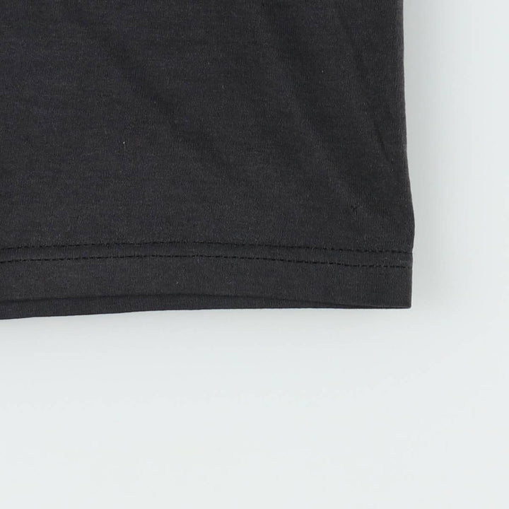 90'S Fruit of the Loom plain pocket t-shirt, men's size L equivalent, vintage. cotton black type Vintage Second Hand