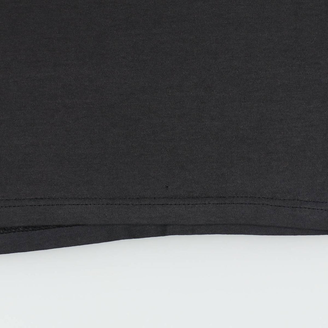 90'S Fruit of the Loom plain pocket t-shirt, men's size L equivalent, vintage. cotton black type Vintage Second Hand