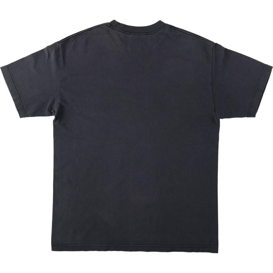 2000'S ALSTYLE Plain T-shirt, Made in USA, Men's Size L cotton black type Vintage Second Hand