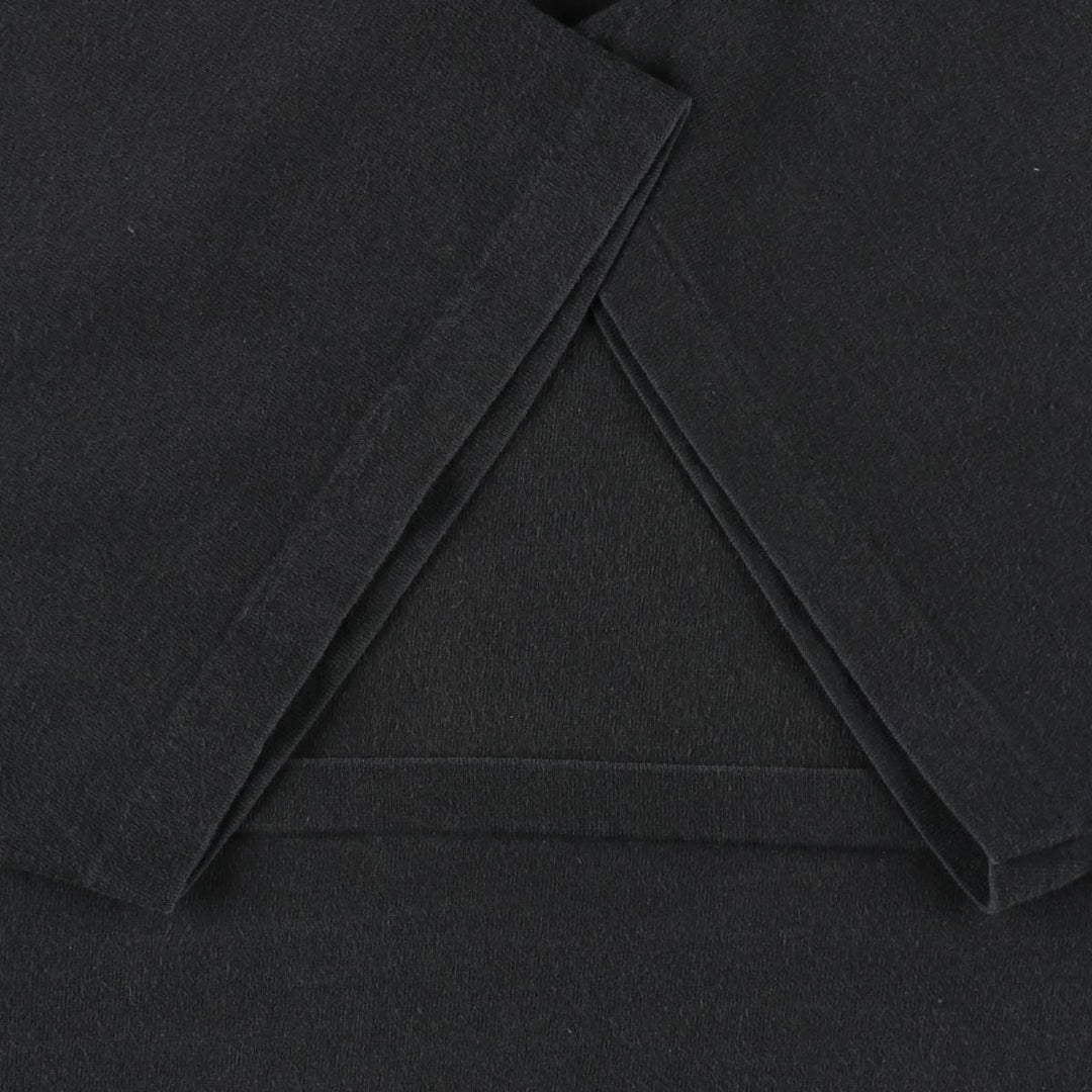 Vintage 90'S DUKE plain T-shirt, made in the USA, men's size XL cotton black type Vintage Second Hand