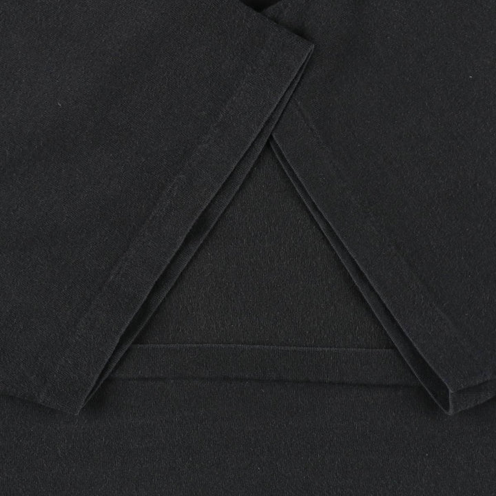 Vintage 90'S DUKE plain T-shirt, made in the USA, men's size XL cotton black type Vintage Second Hand