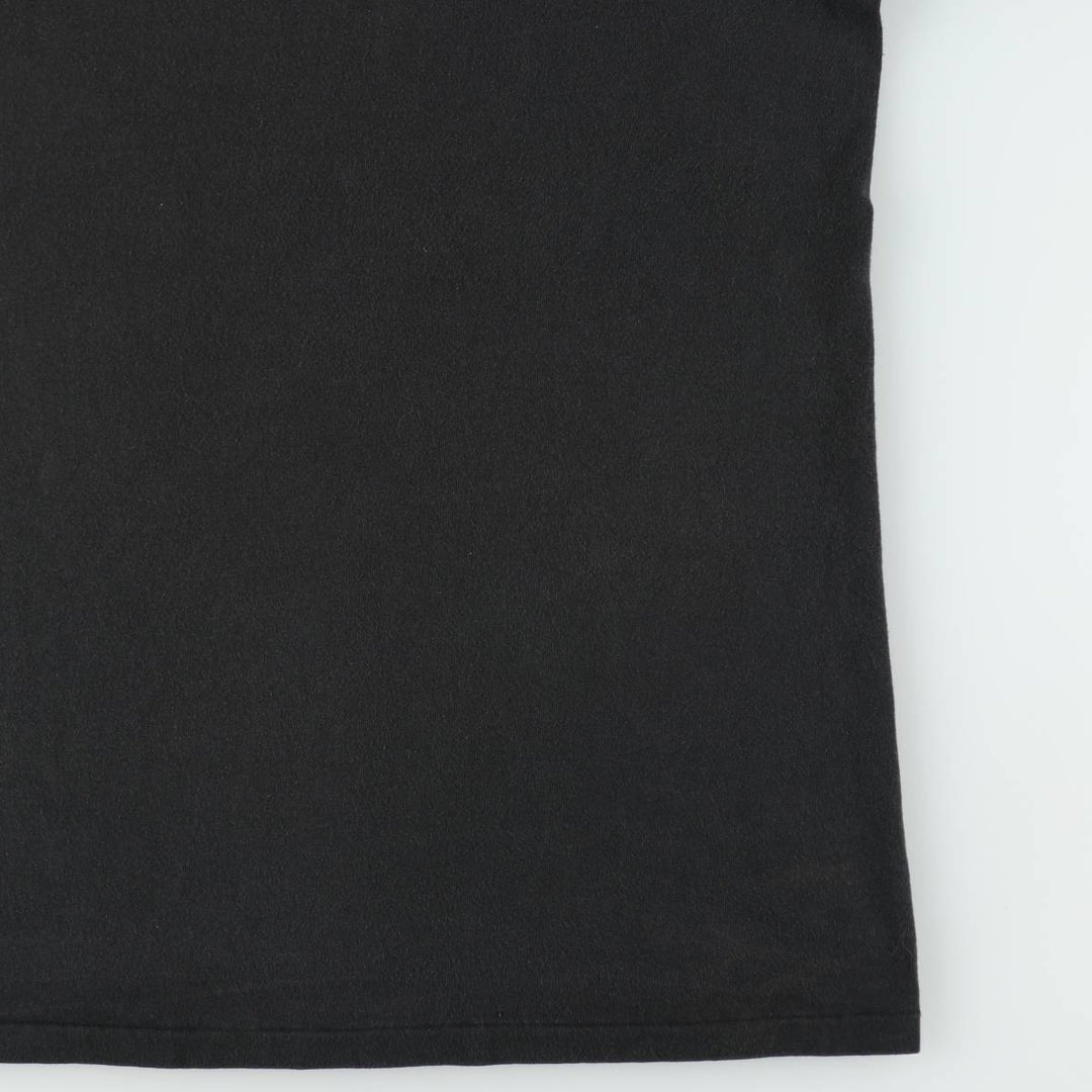 Vintage 90'S DUKE plain T-shirt, made in the USA, men's size XL cotton black type Vintage Second Hand