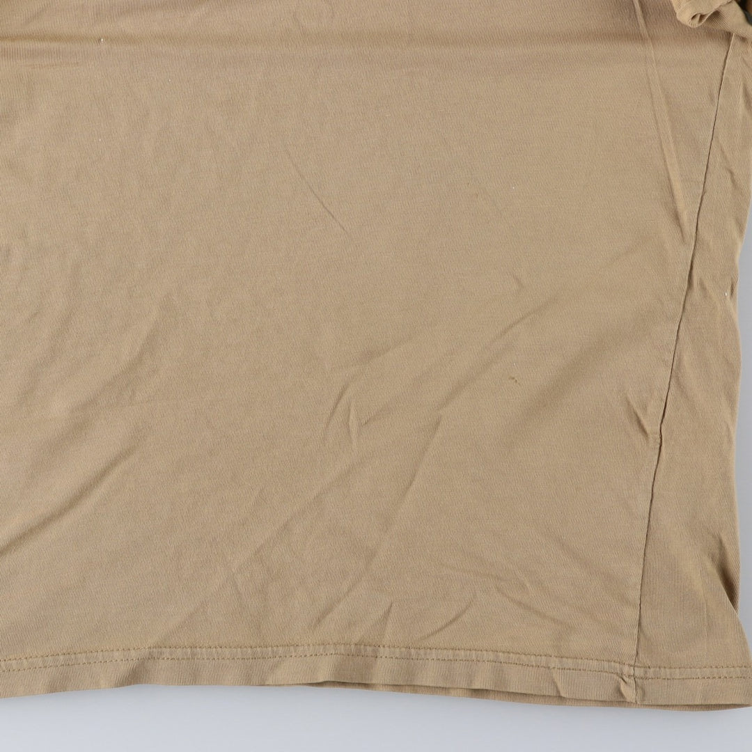 Carhartt Short-Sleeve T-Shirt, Men's Size S cotton Beige type Vintage Second Hand