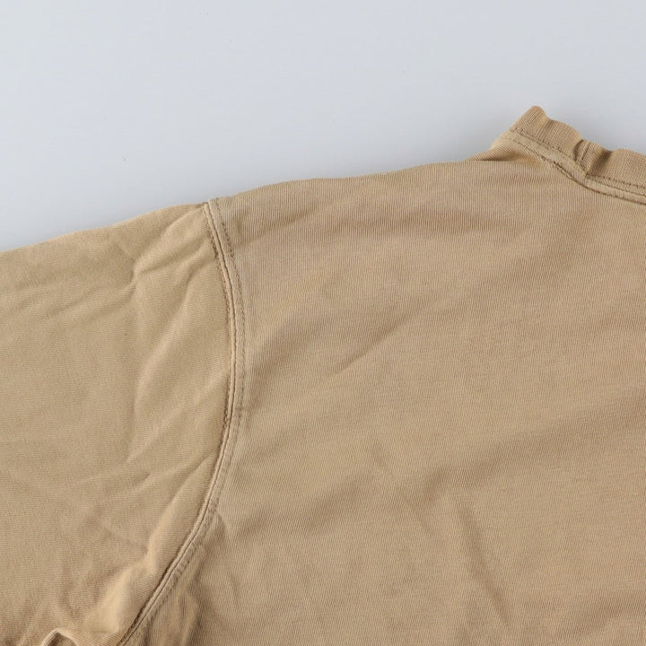 Carhartt Short-Sleeve T-Shirt, Men's Size S cotton Beige type Vintage Second Hand