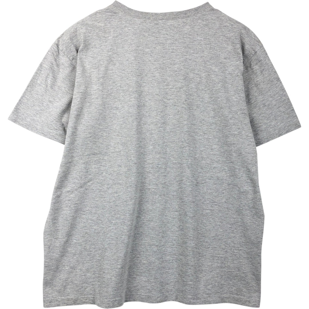 Ralph Lauren POLO by Ralph Lauren short sleeve one point logo T-shirt men's L size cotton gray type Vintage Second Hand