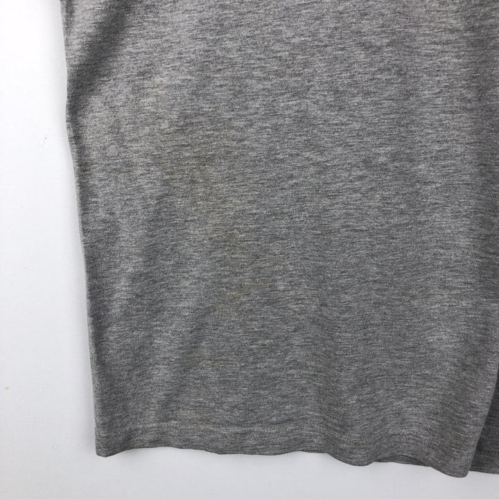 Ralph Lauren POLO by Ralph Lauren short sleeve one point logo T-shirt men's L size cotton gray type Vintage Second Hand