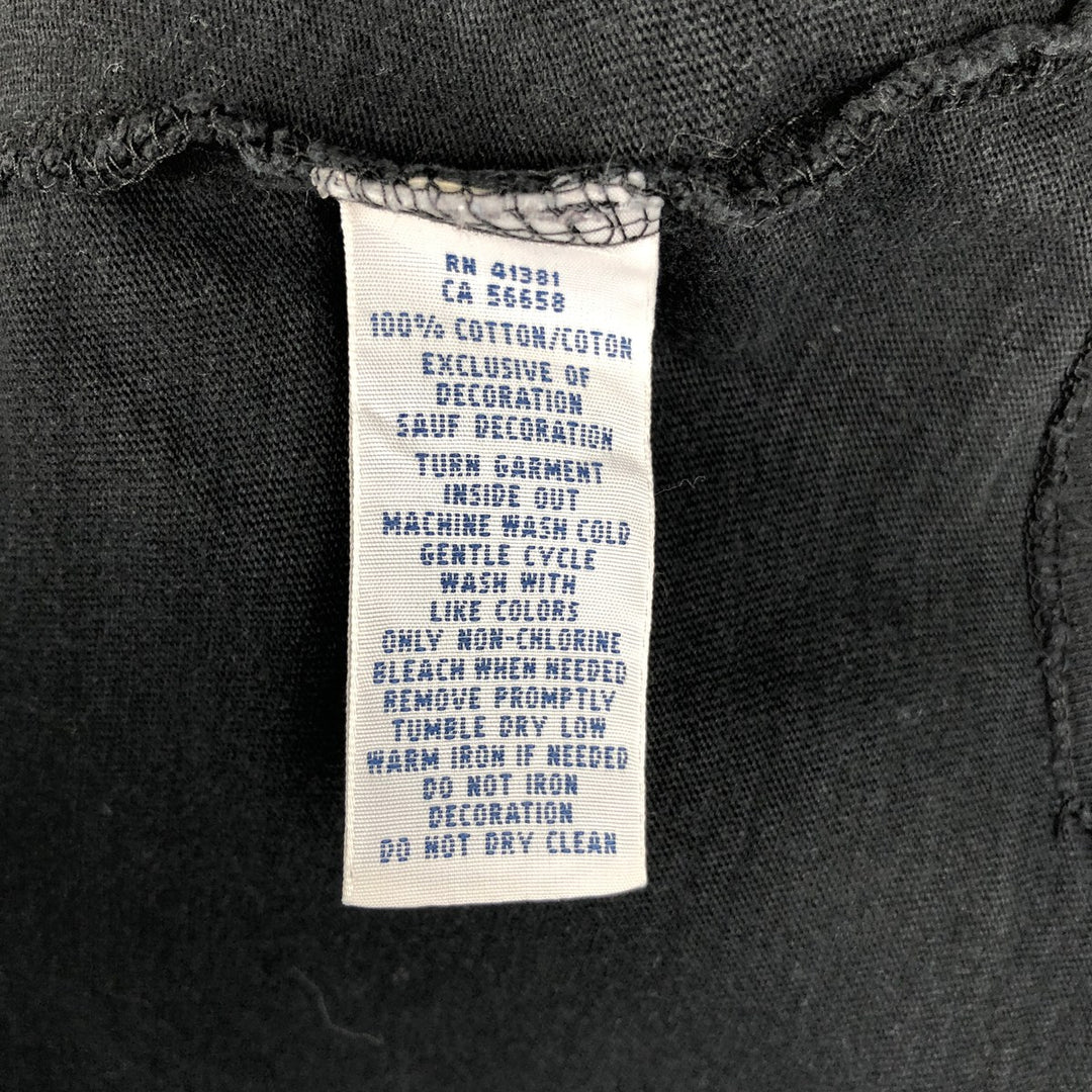 Ralph Lauren POLO RALPH LAUREN CUSTOM FIT Short-Sleeve Logo T-Shirt, Men's Size XL (approx.) cotton black type Vintage Second Hand