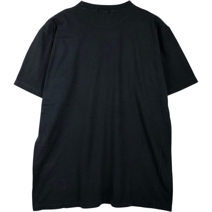 Eddie Bauer Short-Sleeve T-Shirt, Made in USA, Men's Size L (approx.) cotton black type Vintage Second Hand