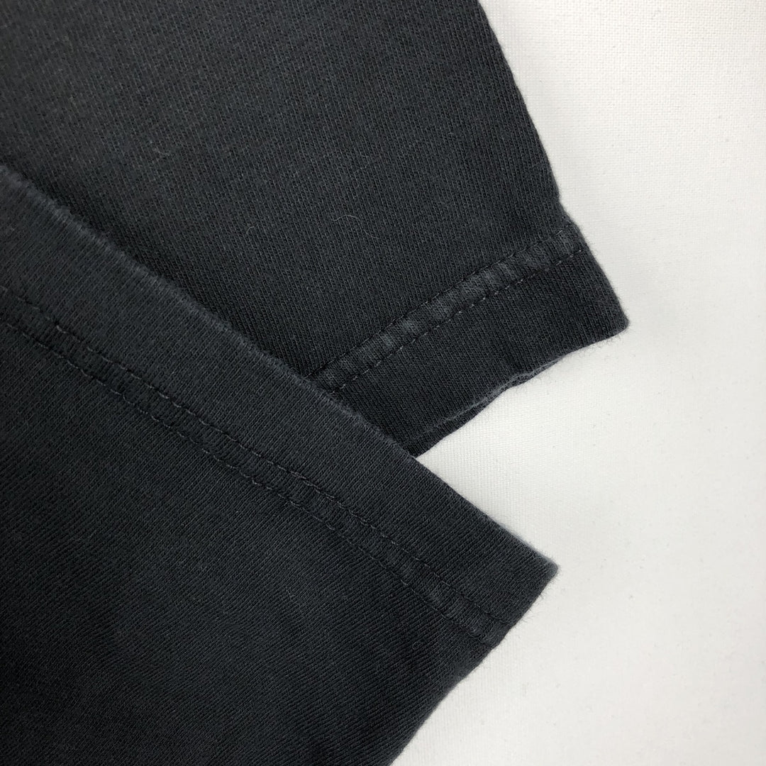 Eddie Bauer Short-Sleeve T-Shirt, Made in USA, Men's Size L (approx.) cotton black type Vintage Second Hand