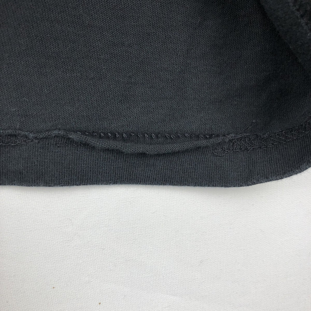 Eddie Bauer Short-Sleeve T-Shirt, Made in USA, Men's Size L (approx.) cotton black type Vintage Second Hand