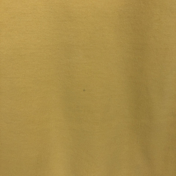 Ralph Lauren POLO by Ralph Lauren Short-Sleeve T-Shirt with One-Point Logo, Men's Size XL (approx.) cotton yellow type Vintage Second Hand