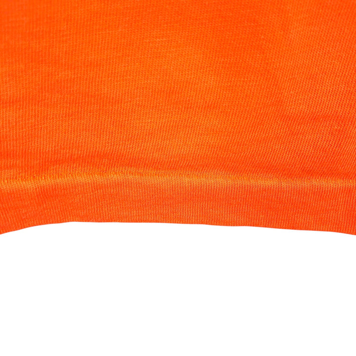 Ralph Lauren POLO by Ralph Lauren Short-Sleeve T-Shirt with One-Point Logo Pocket, Men's Size XL (approx.) cotton orange type Vintage Second Hand