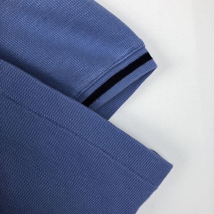Ralph Lauren POLO by Ralph Lauren short sleeve one point logo T-shirt men's L size cotton Blue type light blue Vintage Second Hand