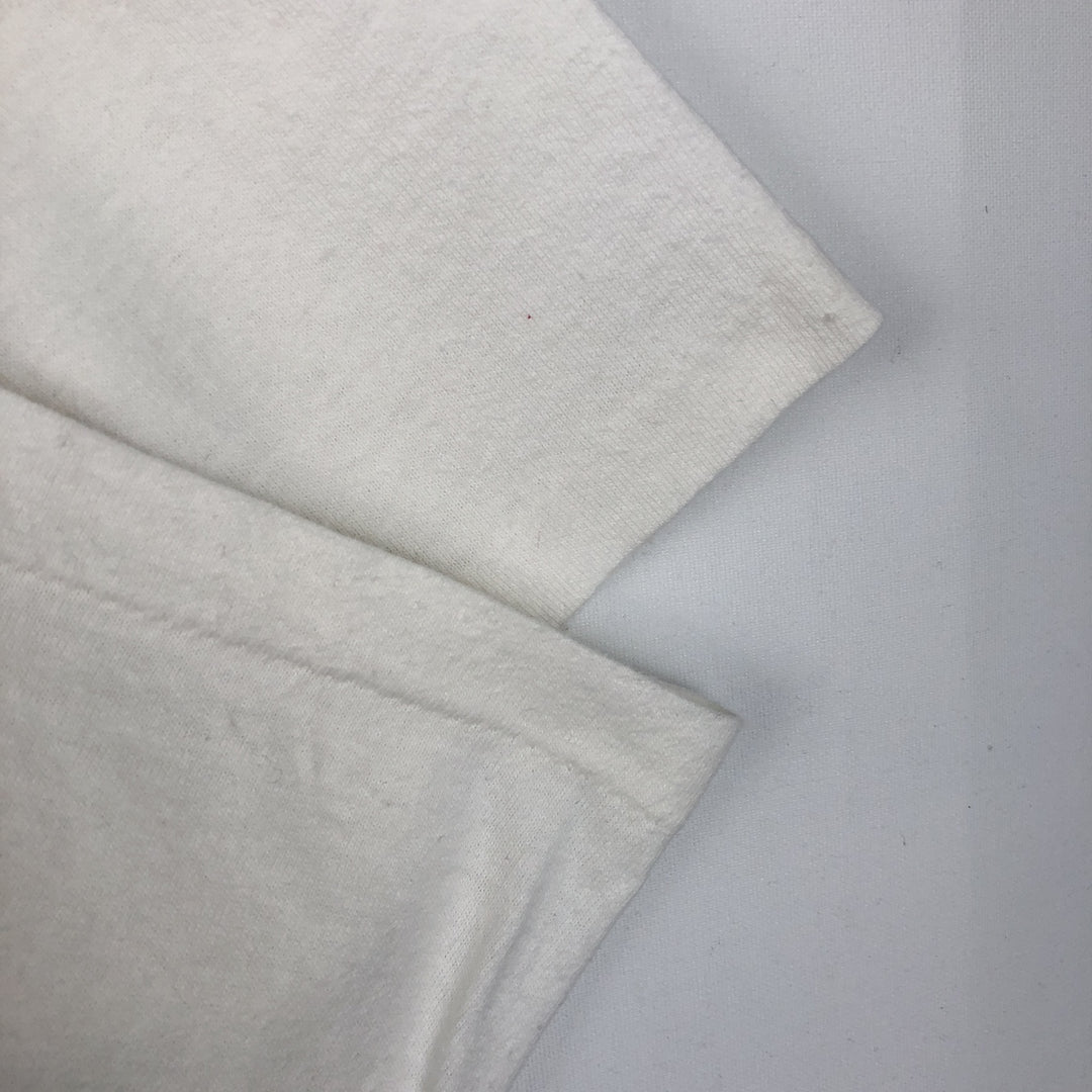Dockers Short-Sleeve Printed T-Shirt, Men's Size XL (approx.) unclear white type Vintage Second Hand