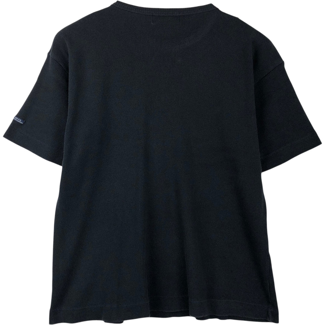 Ralph Lauren CHAPS short-sleeved T-shirt, made in Canada, men's size L equivalent. cotton black type Vintage Second Hand