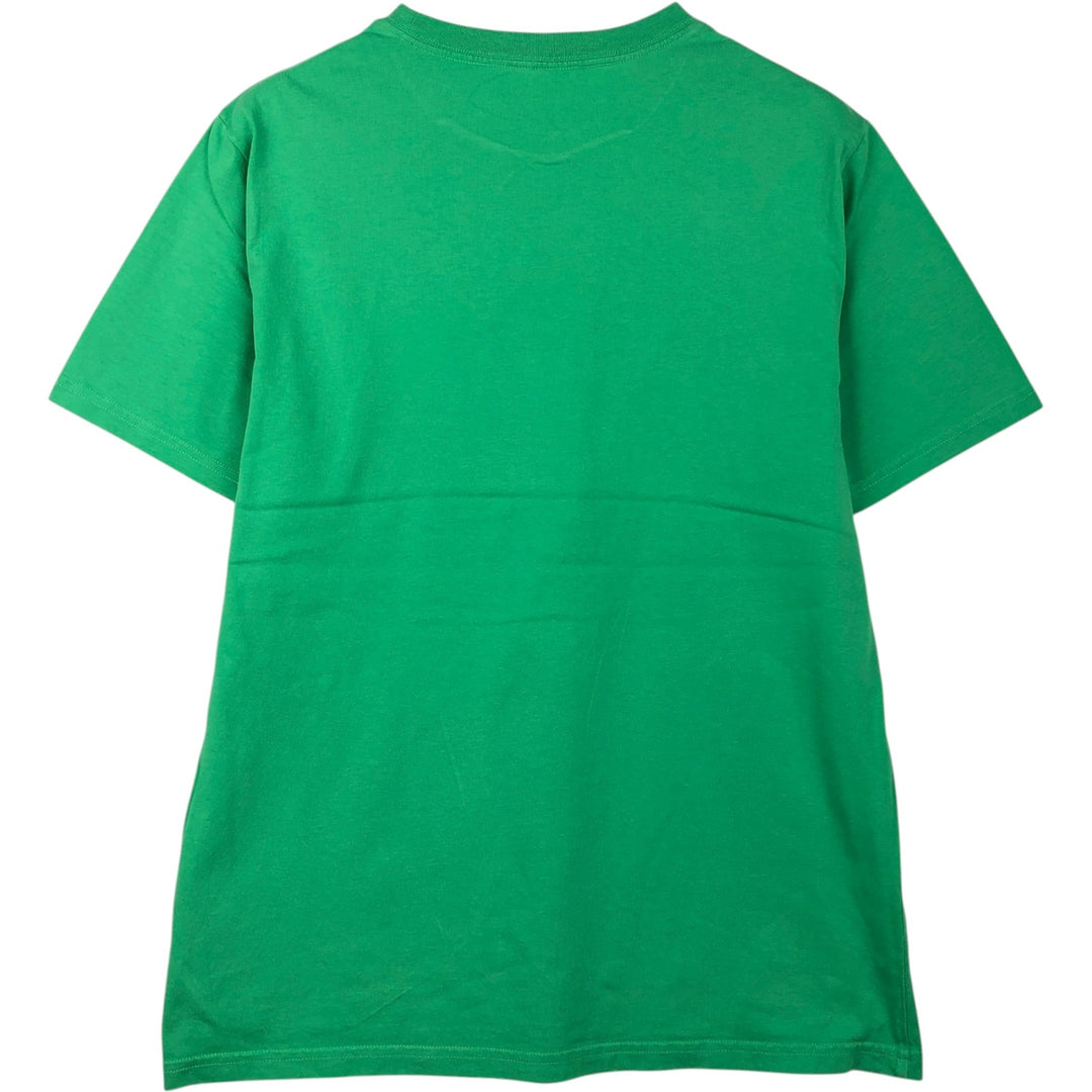 Ralph Lauren POLO RALPH LAUREN Polo Bear Short-Sleeve Printed T-Shirt, Men's Size XL (approx.) cotton green type Vintage Second Hand