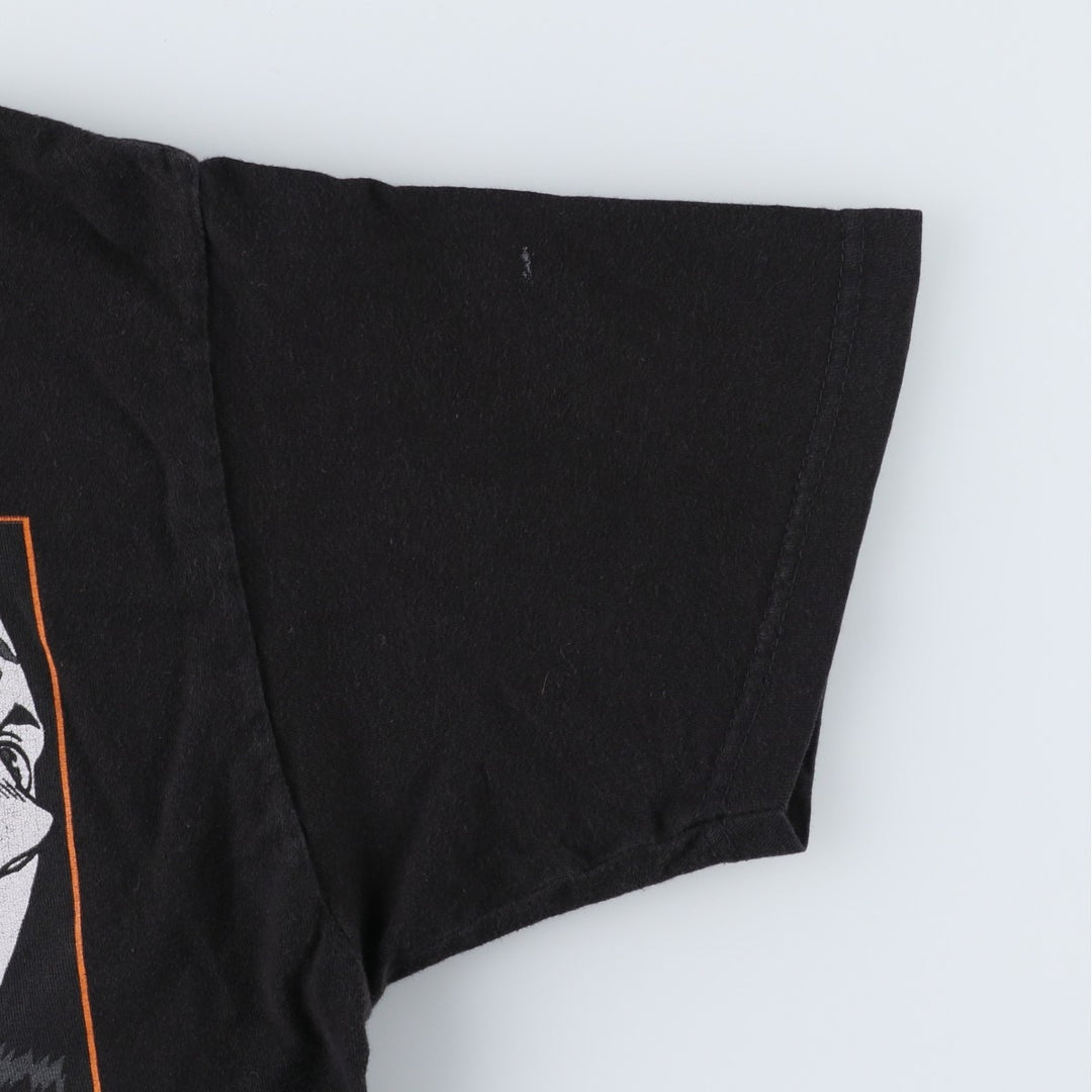HUNTERxHUNTER Anime Character Print T-Shirt, Men's Size M cotton black type Vintage Second Hand
