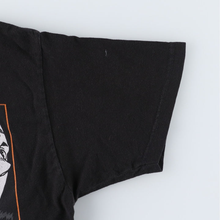 HUNTERxHUNTER Anime Character Print T-Shirt, Men's Size M cotton black type Vintage Second Hand