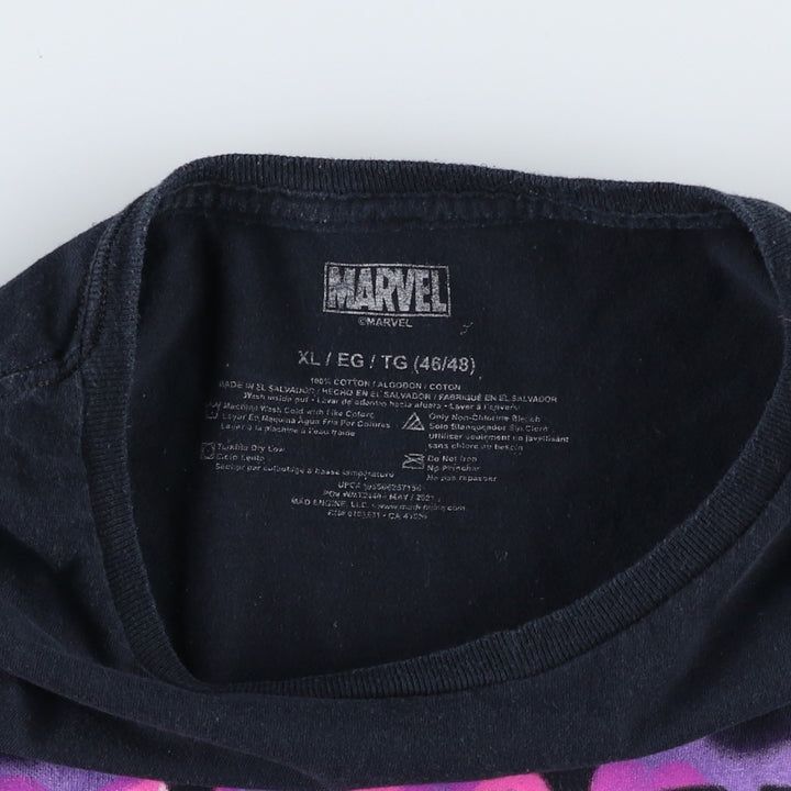 Marvel VENOM Character Print T-Shirt Men's XL cotton black type Vintage Second Hand