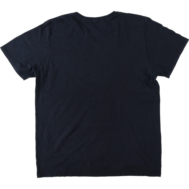 Marvel VENOM Character Print T-Shirt, Men's L size cotton navy blue type Vintage Second Hand
