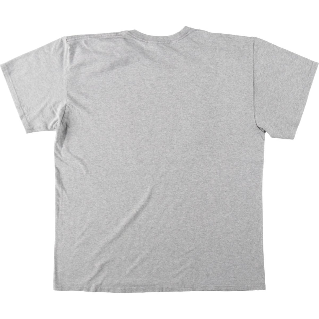 TOY STORY 4 Forky Character Print T-Shirt (Men's Size L) cotton gray type Vintage Second Hand