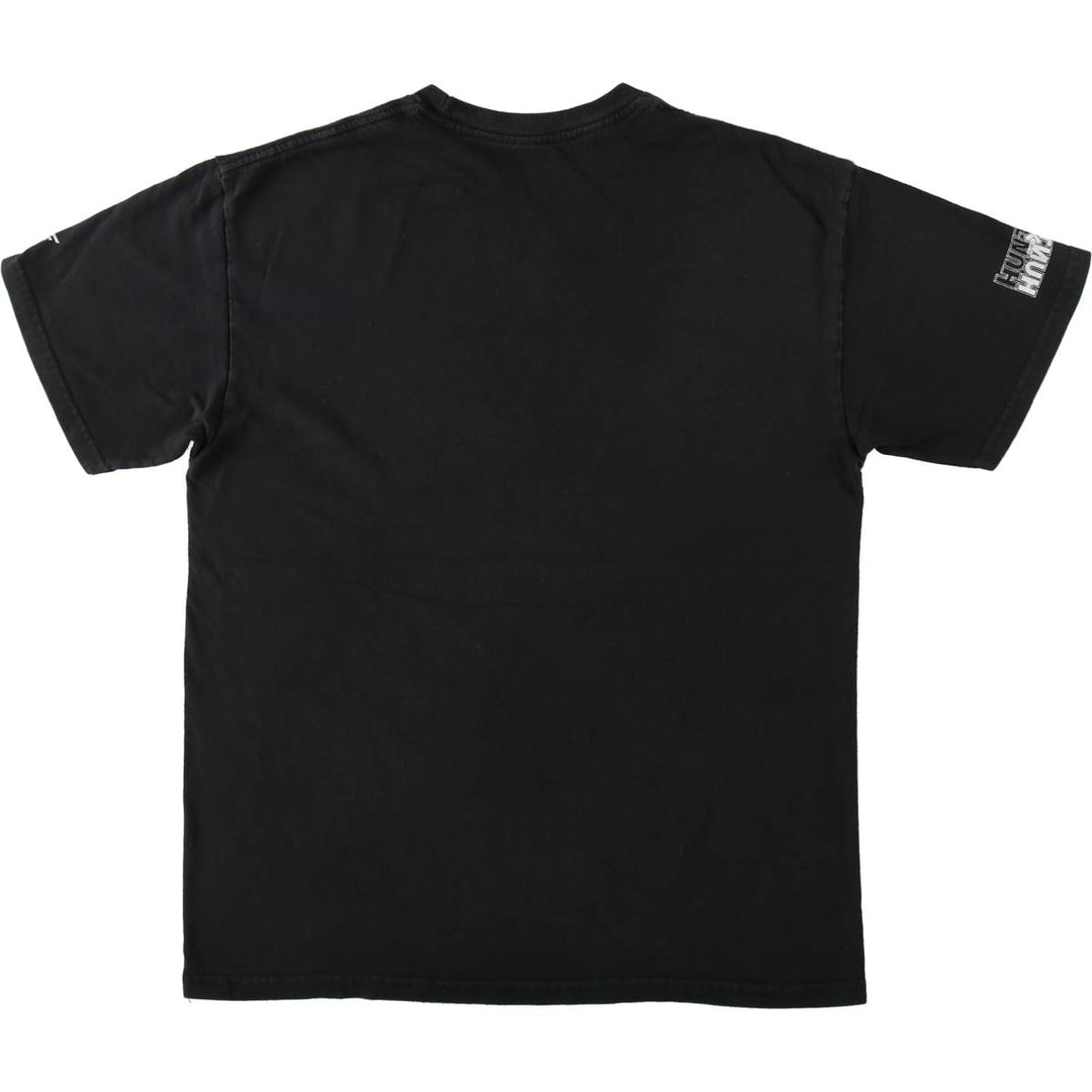 HUNTERxHUNTER Anime Character Print T-Shirt, Men's Size M unclear black type Vintage Second Hand