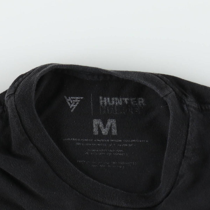 HUNTERxHUNTER Anime Character Print T-Shirt, Men's Size M unclear black type Vintage Second Hand