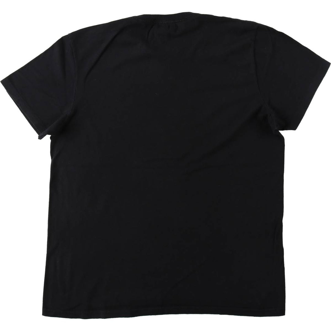 JoJo's Bizarre Adventure Dio Brando Anime Character Print T-Shirt (Men's Size M) cotton black type Vintage Second Hand