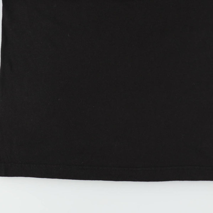 NARUTO Anime Character Print T-Shirt Men's M Size cotton black type Vintage Second Hand