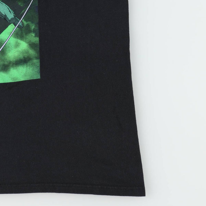 JoJo's Bizarre Adventure JoJo's Bizarre Adventure Anime Character Print T-Shirt Men's L size cotton black type Vintage Second Hand